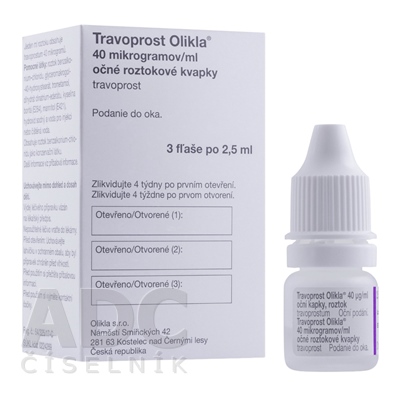 Travoprost Olikla 40 mikrogramov/ml