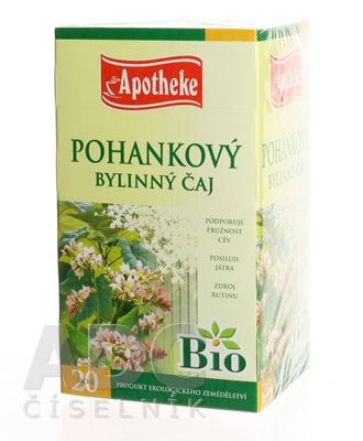 APOTHEKE BIO SELECTION POHÁNKOVÝ BYLINNÝ ČAJ