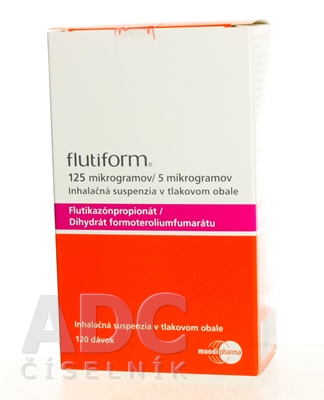 Flutiform 125 mikrogramov/5 mikrogramov