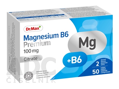 Dr.Max Magnesium B6 Premium (inov. obal 2019)