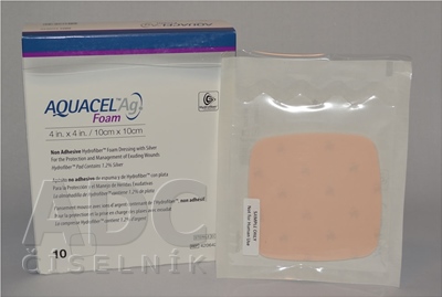 AQUACEL Ag foam Hydrofiber krytie na rany