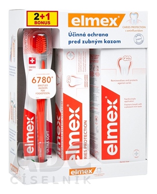 ELMEX CARIES PROTECTION SYSTÉM PROTI ZUBNÉMU KAZU