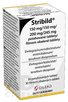 Stribild 150 mg/150 mg/200 mg/245 mg