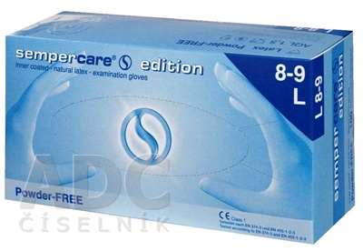 SEMPERCARE Vyšetrovacie rukavice Latex Edition
