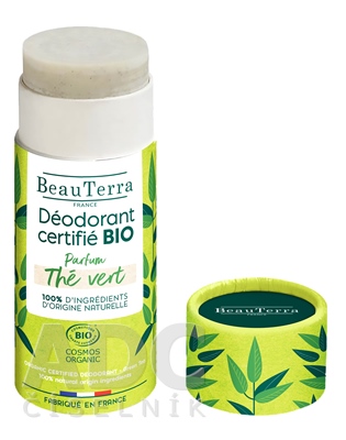BeauTerra DEZODORANT BIO Zelený čaj