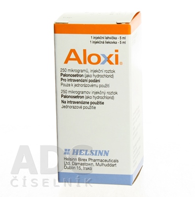 Aloxi 250 mikrogramov injekčný roztok