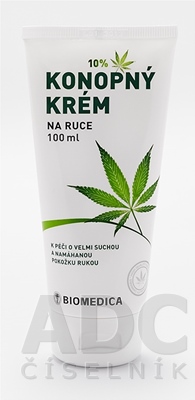 BIOMEDICA KONOPNÝ KRÉM NA RUKY