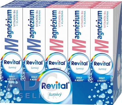 Revital Magnézium + B6 šumivý MIX BOX