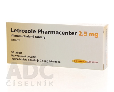 Letrozole Pharmacenter 2,5 mg