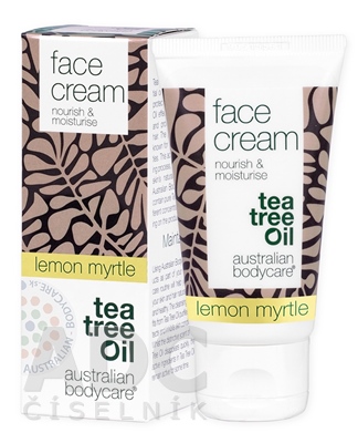 ABC tea tree oil FACE CREAM LEMON M.- Pleťový krém