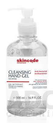 SKINCODE Čistiaci gél na ruky