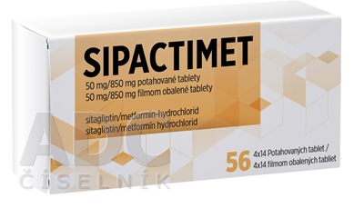 SIPACTIMET 50 mg/850 mg