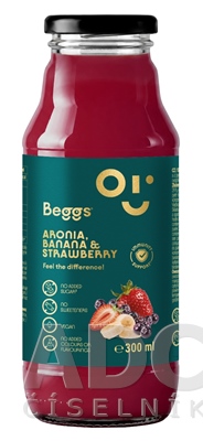 Beggs NÁPOJ Arónia, jablko, banán & jahoda