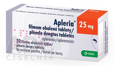 Apleria 25 mg filmom obalené tablety