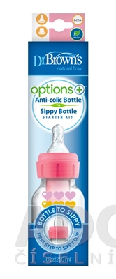 Dr.BROWN´S DOJČENSKÁ FĽAŠA OPTIONS+ 2V1 250ml