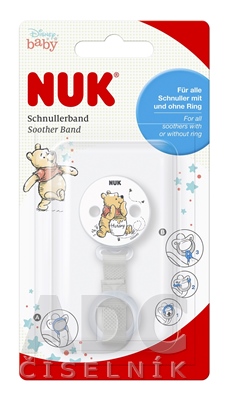 NUK Stuha na cumlík DISNEY Macko Pú