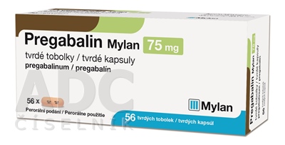 Pregabalin Viatris 75 mg tvrdé kapsuly (Mylan)