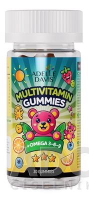 Adelle Davis MULTIVITAMIN GUMMIES + OMEGA 3,6,9