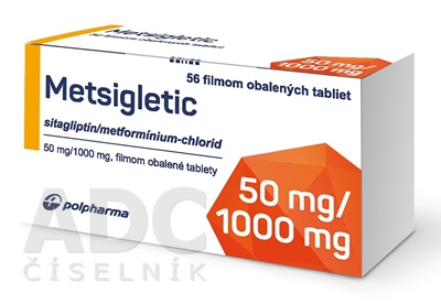 Metsigletic 50 mg/1000 mg