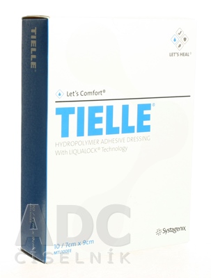 TIELLE hydropolymérový obväz lepivý