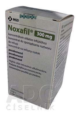 Noxafil 300 mg koncentrát na infúzny roztok