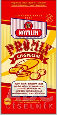 PROMIX-CH špeciál, múčna zmes na bezlepkový chlieb