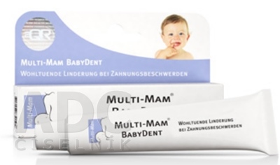 MULTI-MAM BABYDENT gél bioadhezívny