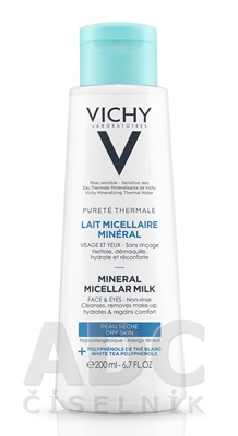 VICHY PURETE THERMALE MINERAL Micelárne mlieko