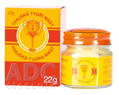 Thajská tigria masť GOLDEN CUP BALM