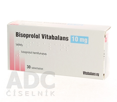 Bisoprolol Vitabalans 10 mg tablety