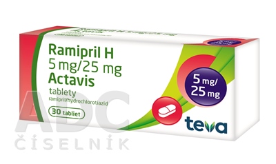 Ramipril H 5 mg/25 mg Actavis