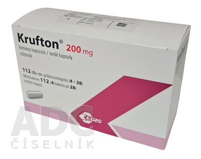 Krufton 200 mg tvrdé kapsuly