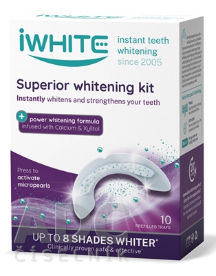 iWHITE SUPERIOR Sada na bielenie zubov