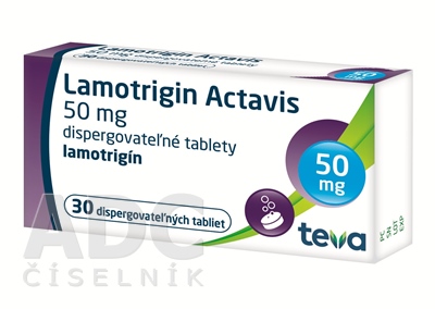 Lamotrigin Actavis 50 mg
