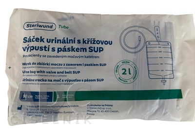 Steriwund Vrecko urinálne na moč s výpusťou
