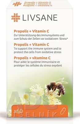 LIVSANE Propolis + Vitamín C