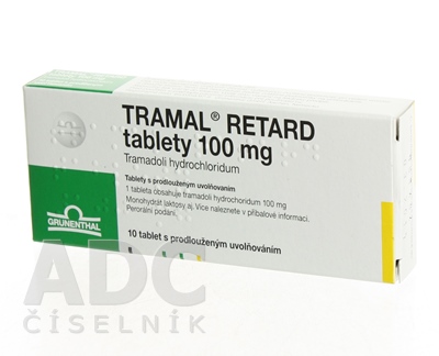 TRAMAL retard tablety 100 mg