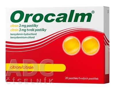 Orocalm citrón 3 mg