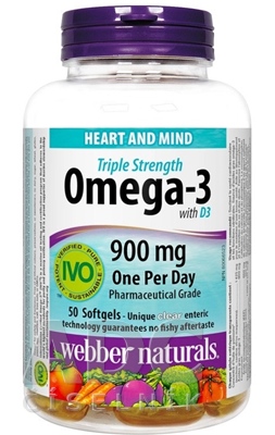 Webber Naturals Omega-3 + D3