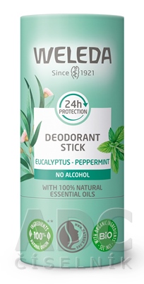 WELEDA DeoStick Eukalyptus a mäta