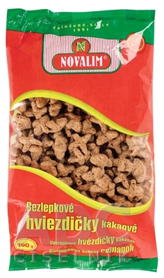 HVIEZDIČKY BEZLEPKOVÉ, EXTRUDOVANÝ VÝROBOK
