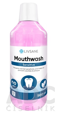 LIVSANE Ústna voda Sensitive