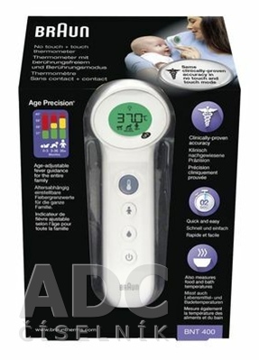 BRAUN BNT 400 Čelový bezdotykový teplomer
