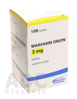 WARFARIN ORION 3 mg