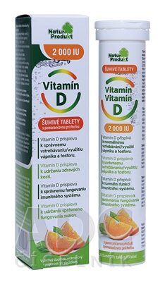 NaturProdukt Vitamín D 2000 IU