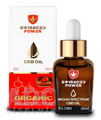 SwissCBDpower Broad Spectrum CBD OIL 5%