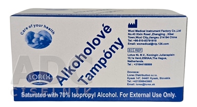 LOREX Alkoholové tampóny D-010