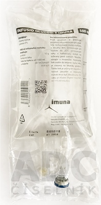 INFUSIO GLUCOSI 5 IMUNA