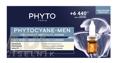 PHYTO PHYTOCYANE-MEN Pri vypadávaní vlasov u mužov