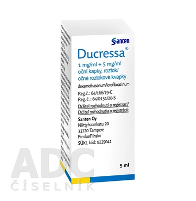 Ducressa 1 mg/ml + 5 mg/ml